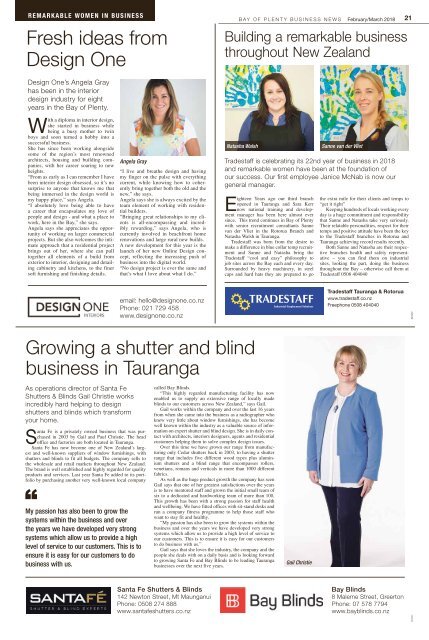 Bay of Plenty Business News February/March 2018