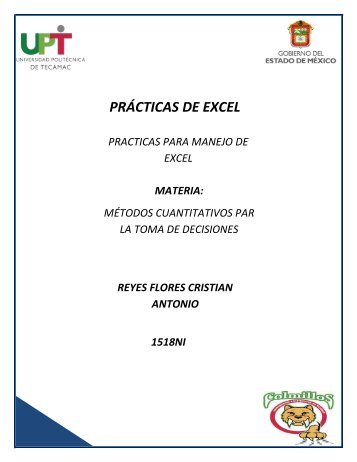 PRACTICAS DE EXEL