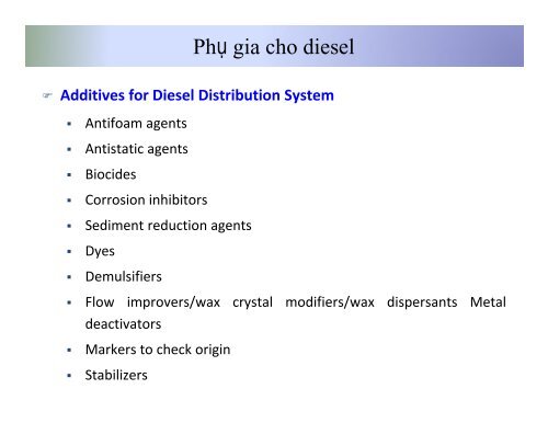 Sản Phẩm Dầu Mỏ Thương Phẩm TS. Trương Hữu Trì