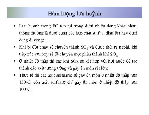 Sản Phẩm Dầu Mỏ Thương Phẩm TS. Trương Hữu Trì