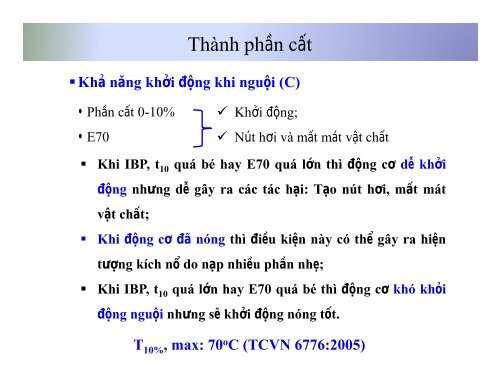 Sản Phẩm Dầu Mỏ Thương Phẩm TS. Trương Hữu Trì