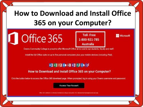 How to Download and Install Office 365 on your Computer?