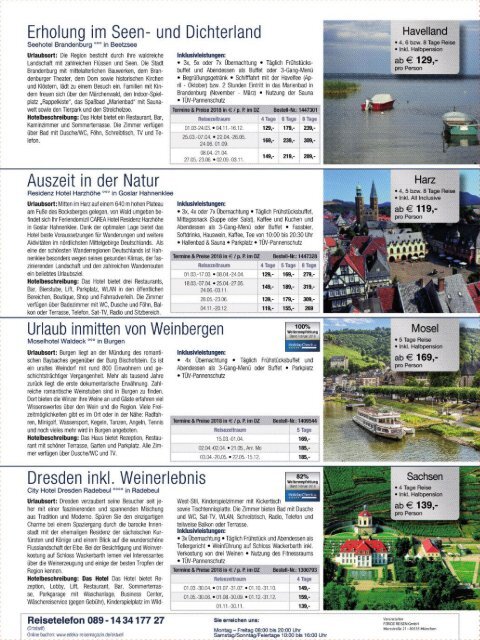 Reisemagazin März 2018