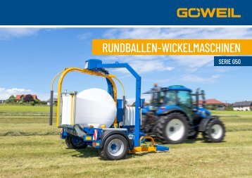 DE | Rundballen Wickelmaschinen | G50 Serie | Göweil