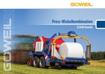 DE | Press Wickelkombination als Anbau | G5040 Kombi | Göweil