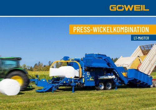 DE | Press-Wickelkombination - Maispresse | LT-Master | Göweil