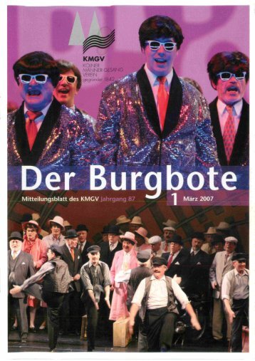 Der Burgbote 2007 (Jahrgang 87)