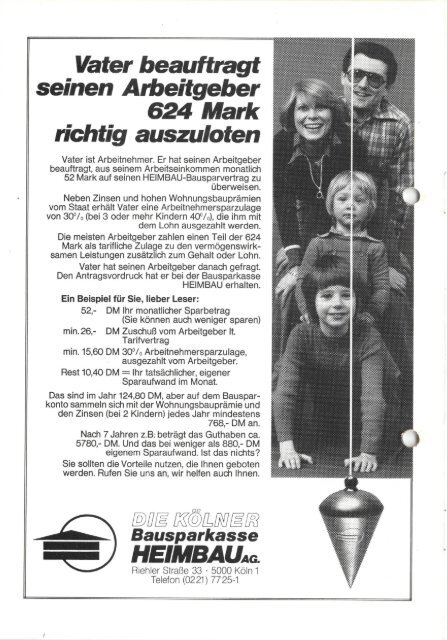 Der Burgbote 1978 (Jahrgang 58)