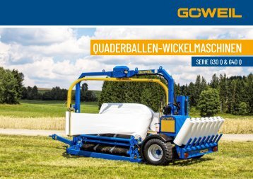 DE | Quaderballen-Wickelmaschinen | G30 Q Serie & G40 Q Serie | Göweil