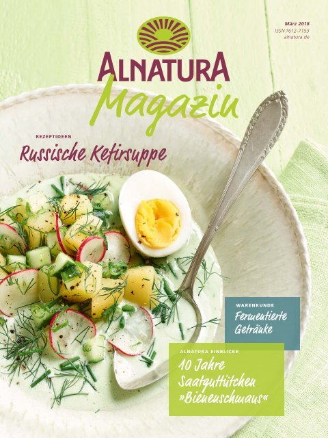 Alnatura Magazin März 2018