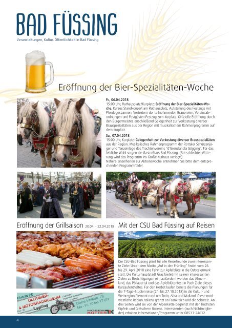 wasistlos Bad Füssing Magazin März 2018