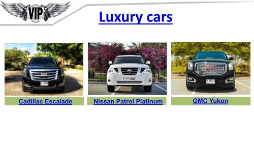 The Best Luxury Car Rental in Dubai