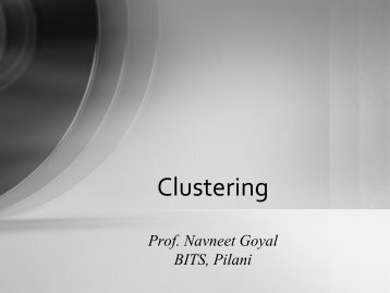Clustering - NEW - Part 1 - Baiscs + Partitional