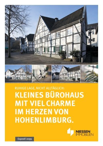 KLEINES BÜROHAUS MIT VIEL CHARME IM HERZEN VON HOHENLIMBURG