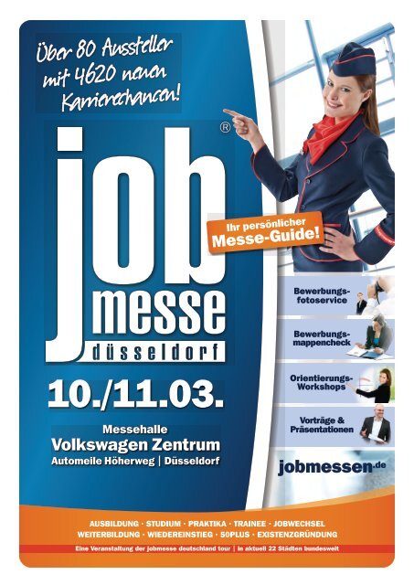 Der Messe-Guide zur  11. jobmesse düsseldorf