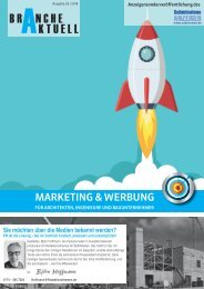 Branche Aktuell Marketimg & Werbung 