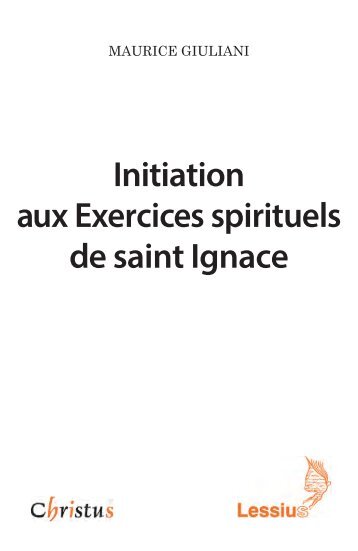 Initiation aux Exercices spirituels de saint Ignace