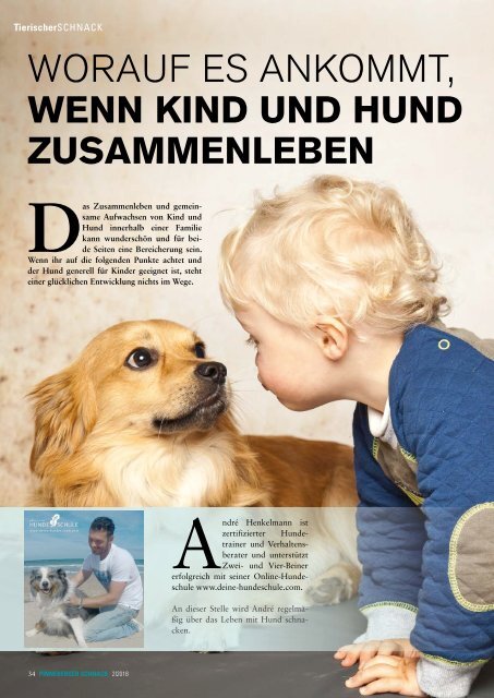 PINNEBERGER SCHNACK März/April 2018