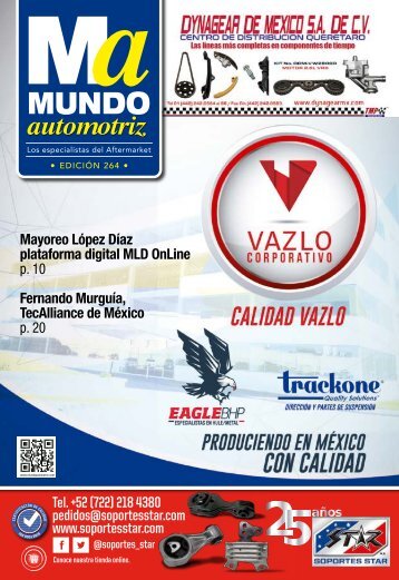 Revista Mundo Automotriz No. 264 Marzo