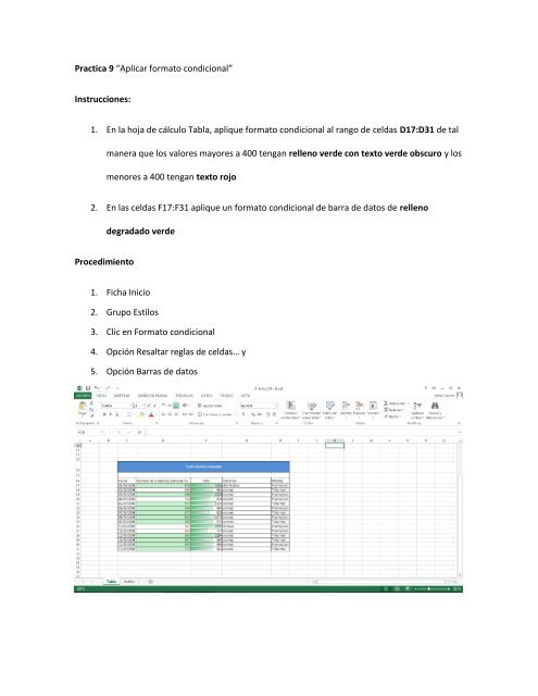 PRACTICAS DE EXCEL