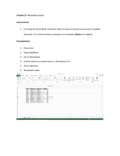 PRACTICAS DE EXCEL