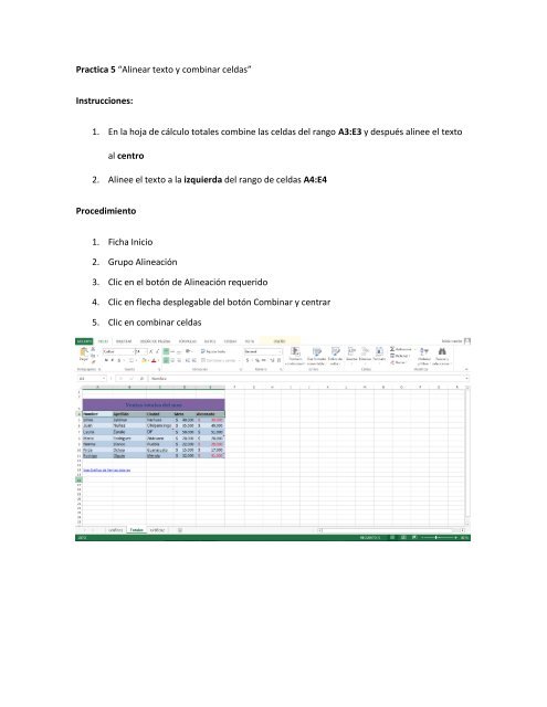 PRACTICAS DE EXCEL