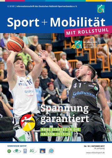 Sport + Mobilität mit Rollstuhl 10/2017