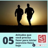 5 atitudes para iniciar o exercício