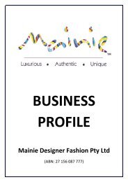 Mainie Business Profile