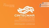 OFERTA COMERCIAL CINTECMAR 2018