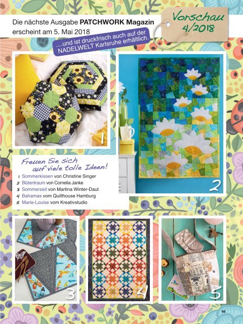 Patchwork Magazin 03/2018