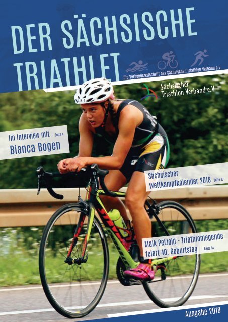 Zeitschrift Sächsischer Triathlon Verband Ausgabe 2018