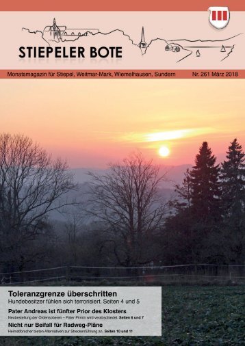 Stiepeler Bote 261 – März 2018