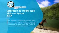Satisfação do Turista que Visita os Açores 2017