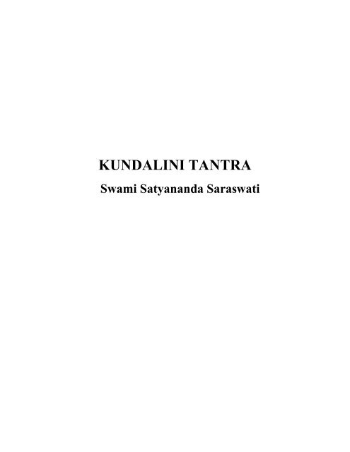 Kundalini.Tantra.by.Satyananda.Saraswati