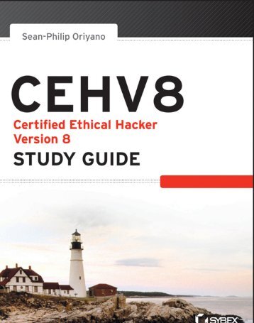 Sybex CEH Certified Ethical Hacker Version 8 Study Guide 