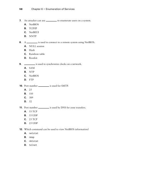 Sybex CEH Certified Ethical Hacker Version 8 Study Guide 