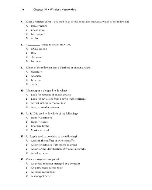 Sybex CEH Certified Ethical Hacker Version 8 Study Guide 