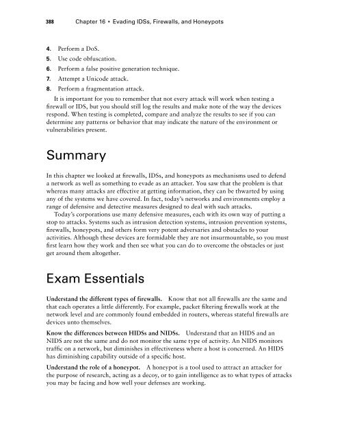 Sybex CEH Certified Ethical Hacker Version 8 Study Guide 