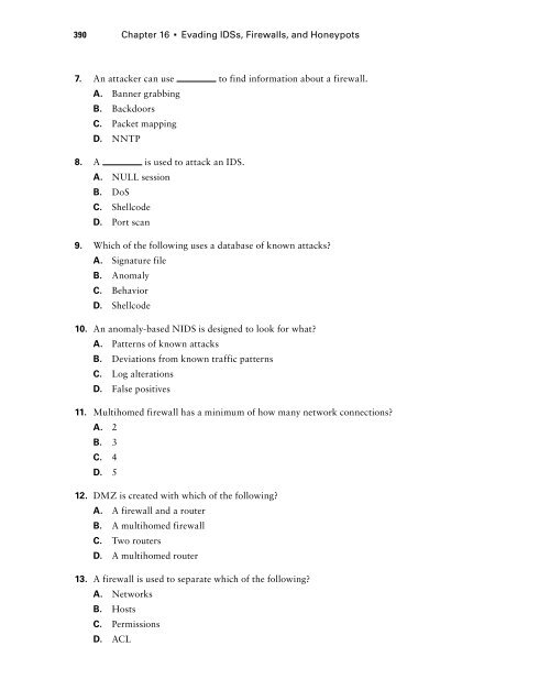 Sybex CEH Certified Ethical Hacker Version 8 Study Guide 