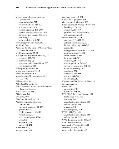 Sybex CEH Certified Ethical Hacker Version 8 Study Guide 