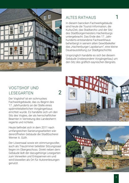 Endgultiger Standstadtfuhrer Hachenburg Innen