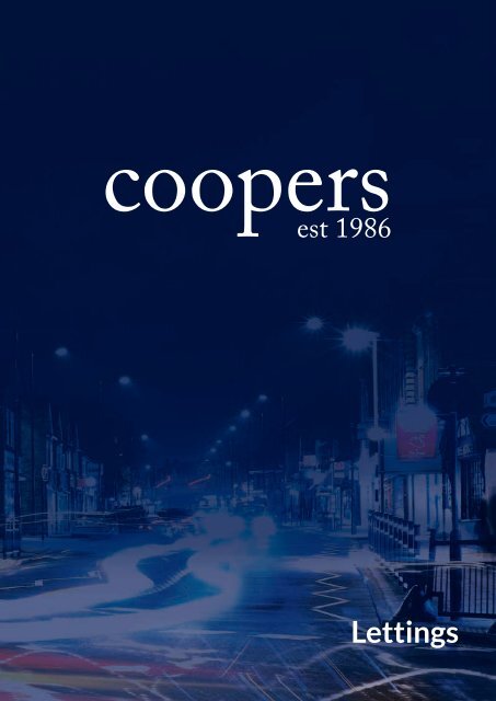 Coopers Lettings Brochure
