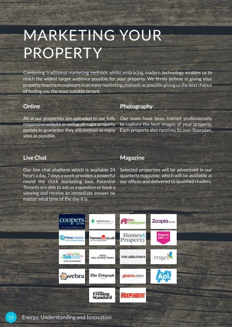 Coopers Lettings Brochure