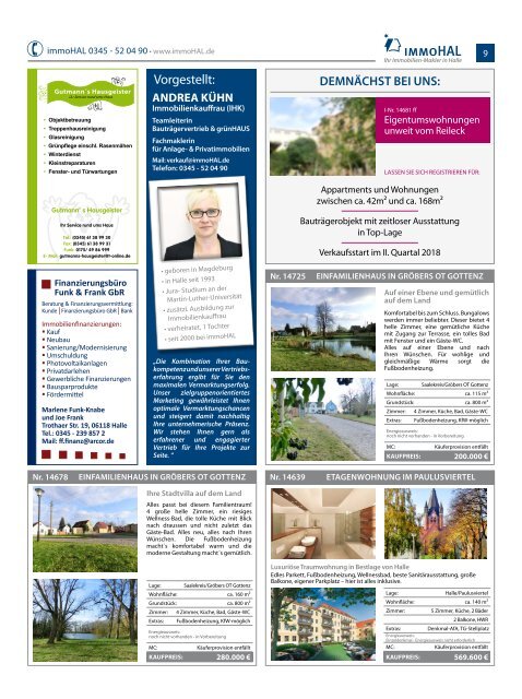 Hallesche Immobilienzeitung Ausgabe 71 März 2018