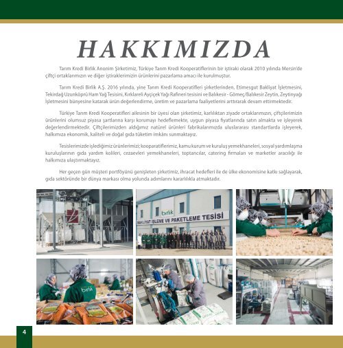 Tarım Kredi Birlik Türkçe Katalog