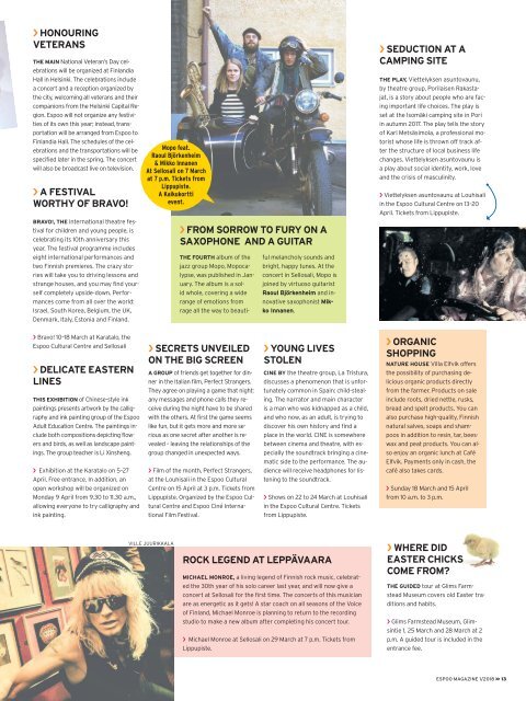 ESPOO MAGAZINE 1/2018