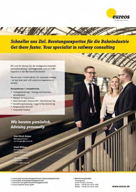 Branchenkatalog Bahntechnik Sachsen 2018
