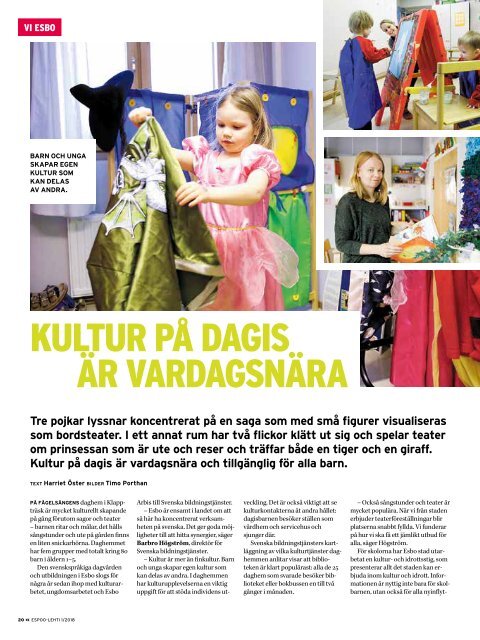 ESPOOLEHTI 1/2018