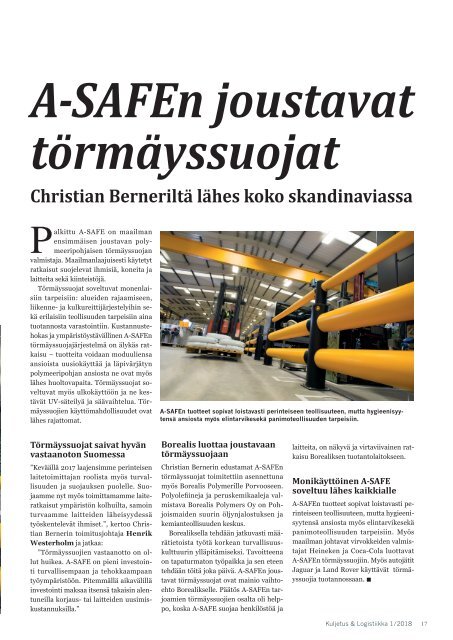 Kuljetus & Logistiikka 1 / 2018